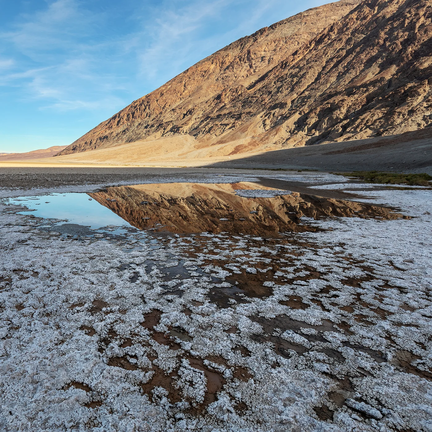 Badwater Basin spring, Death Valley National Park