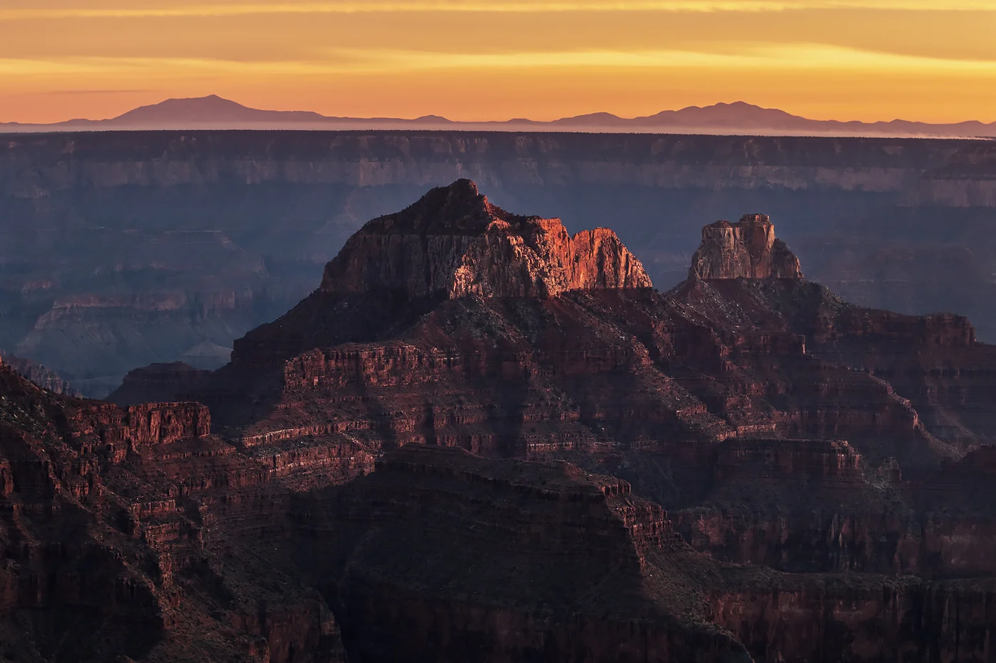 View from the North Rim of the Grand Canyon