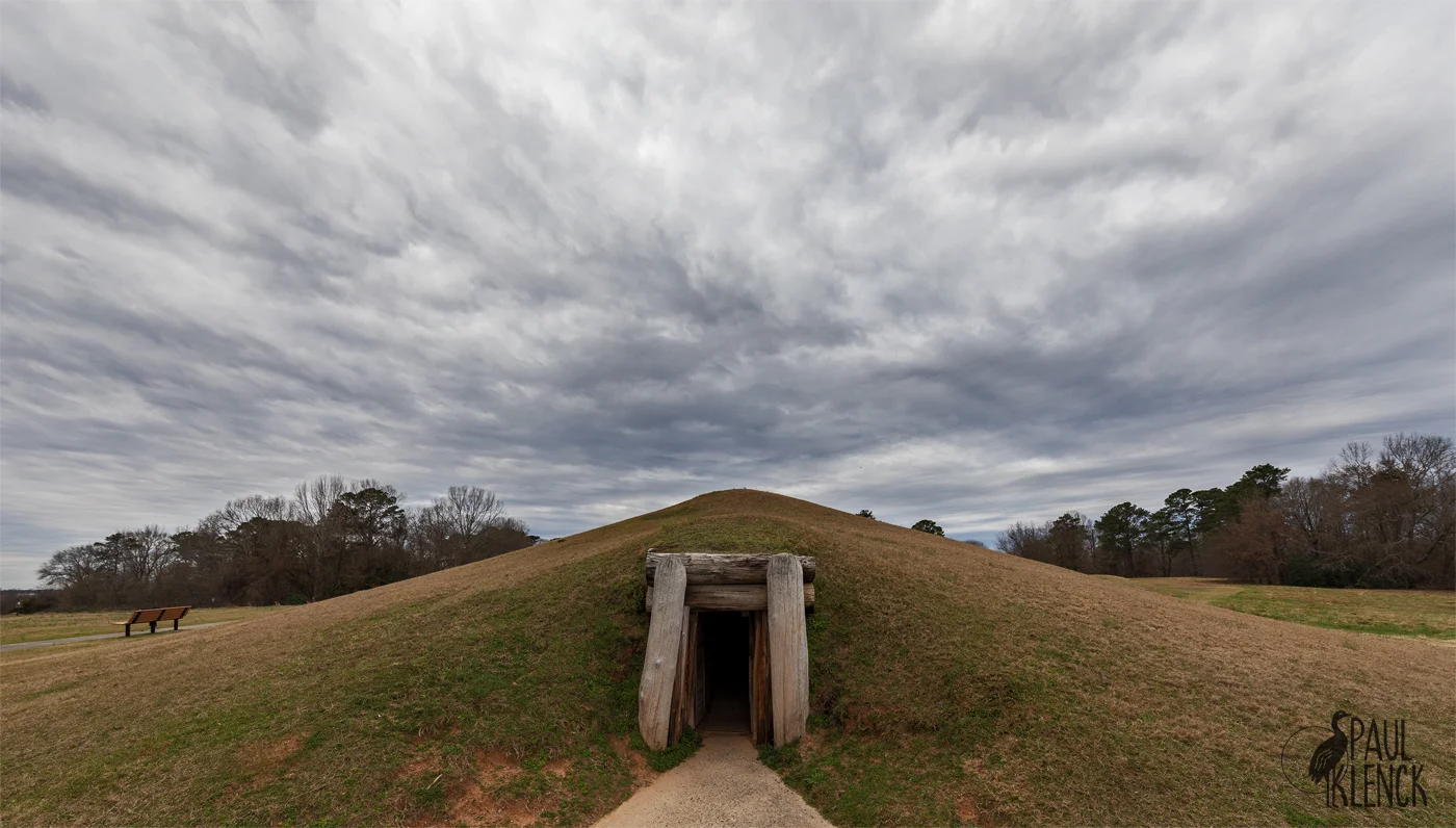 Earth Lodge exterior, Ocmulgee National Monument