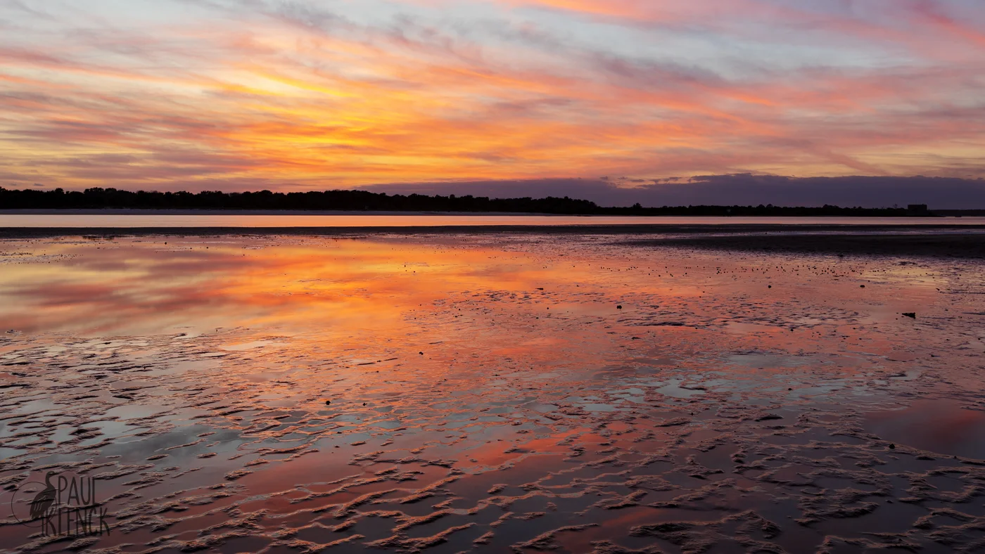 Dusk on the estuary, Fort Matanzas National Monument, Florida