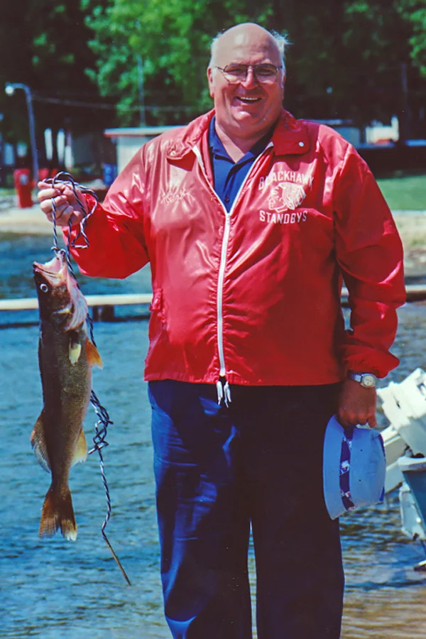 Herb and Muskie, 1988, Wisconsin