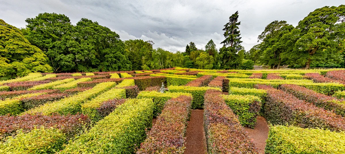 Scone Palace Star maze