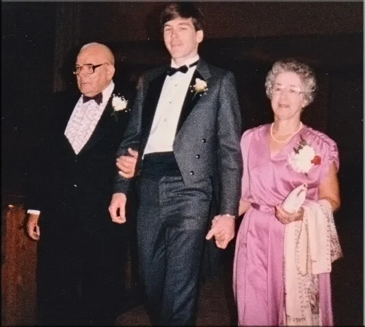 Hubert Paul Marge 1984 wedding Chicago