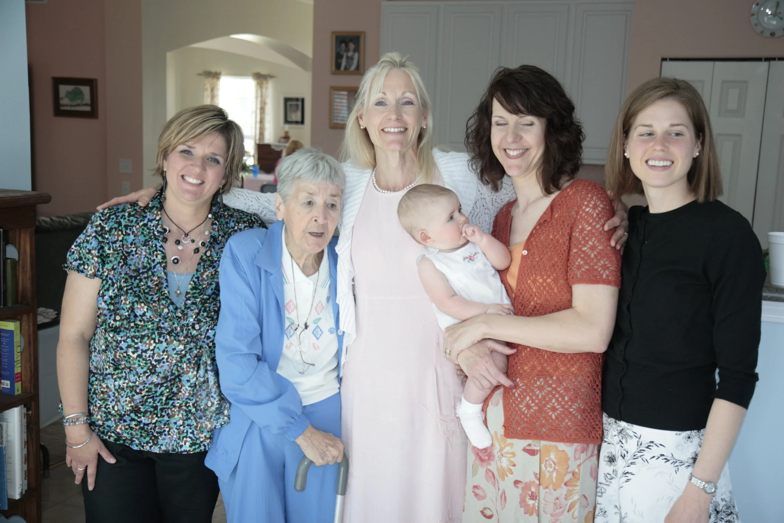 Mary Marge Debbie Karen Kristin 2007