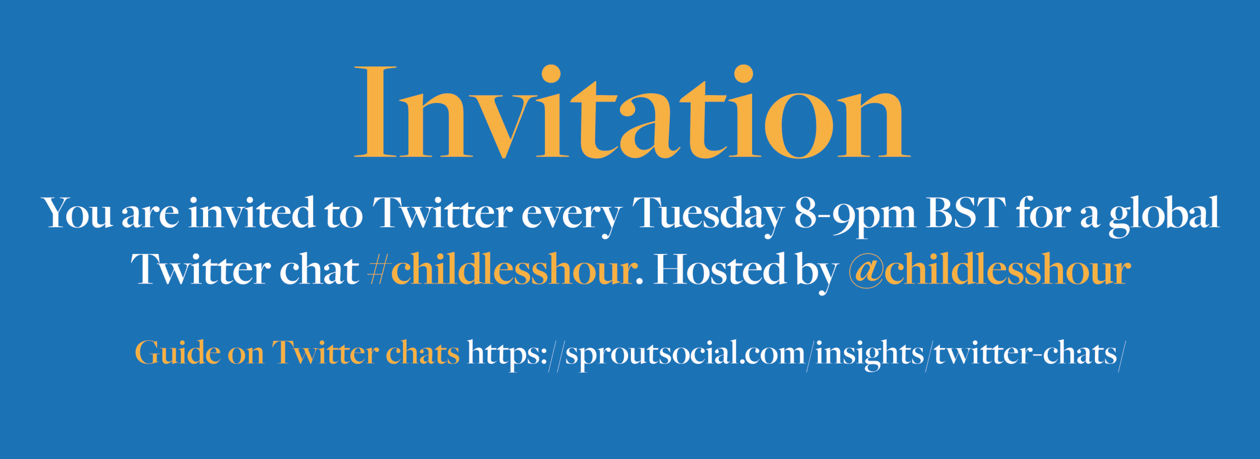 We'd love to meet you here! 