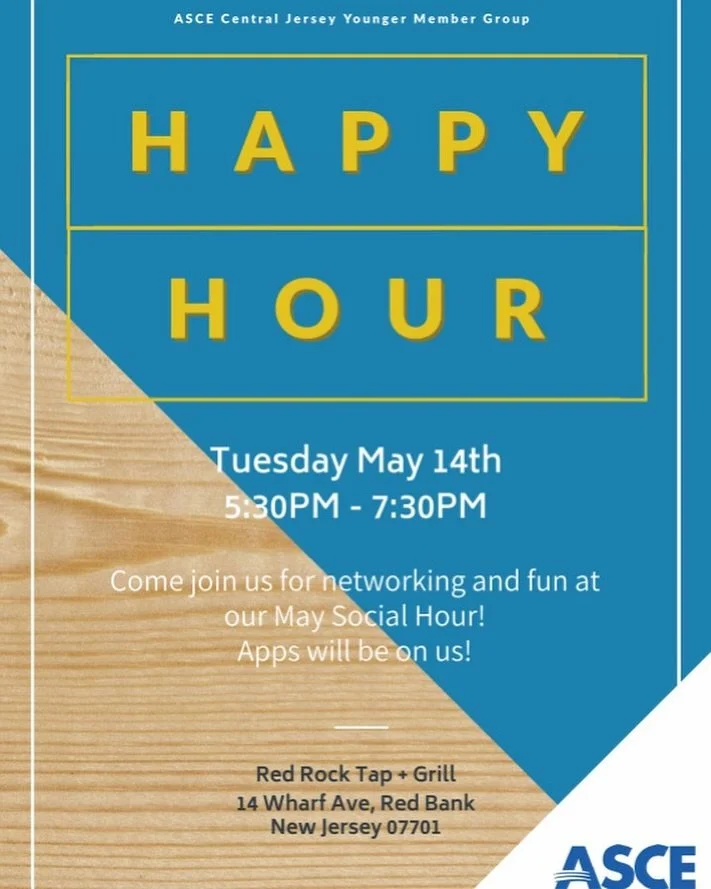 Come join the younger member group for a happy hour in Red Bank! 🍻 Kick off the summer right, see ya there! 🌞