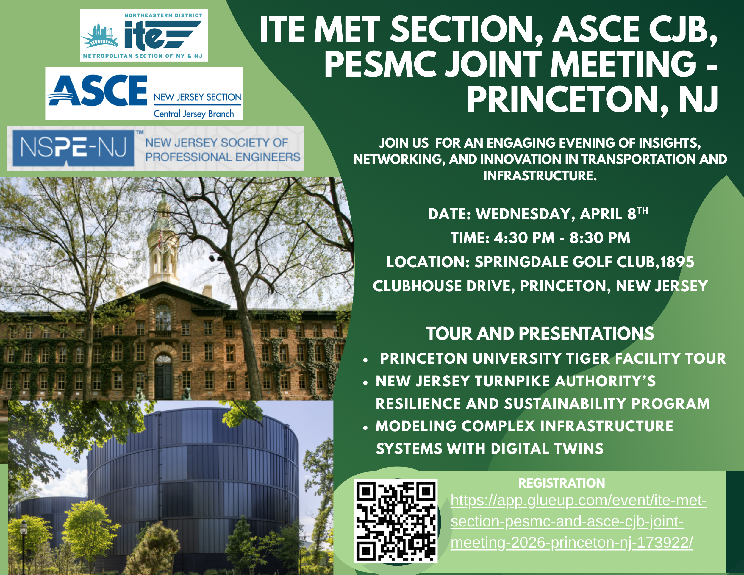 UPCOMIMG JOINT MEETING - ITE MET SECTION, ASCE CJB, PESMC