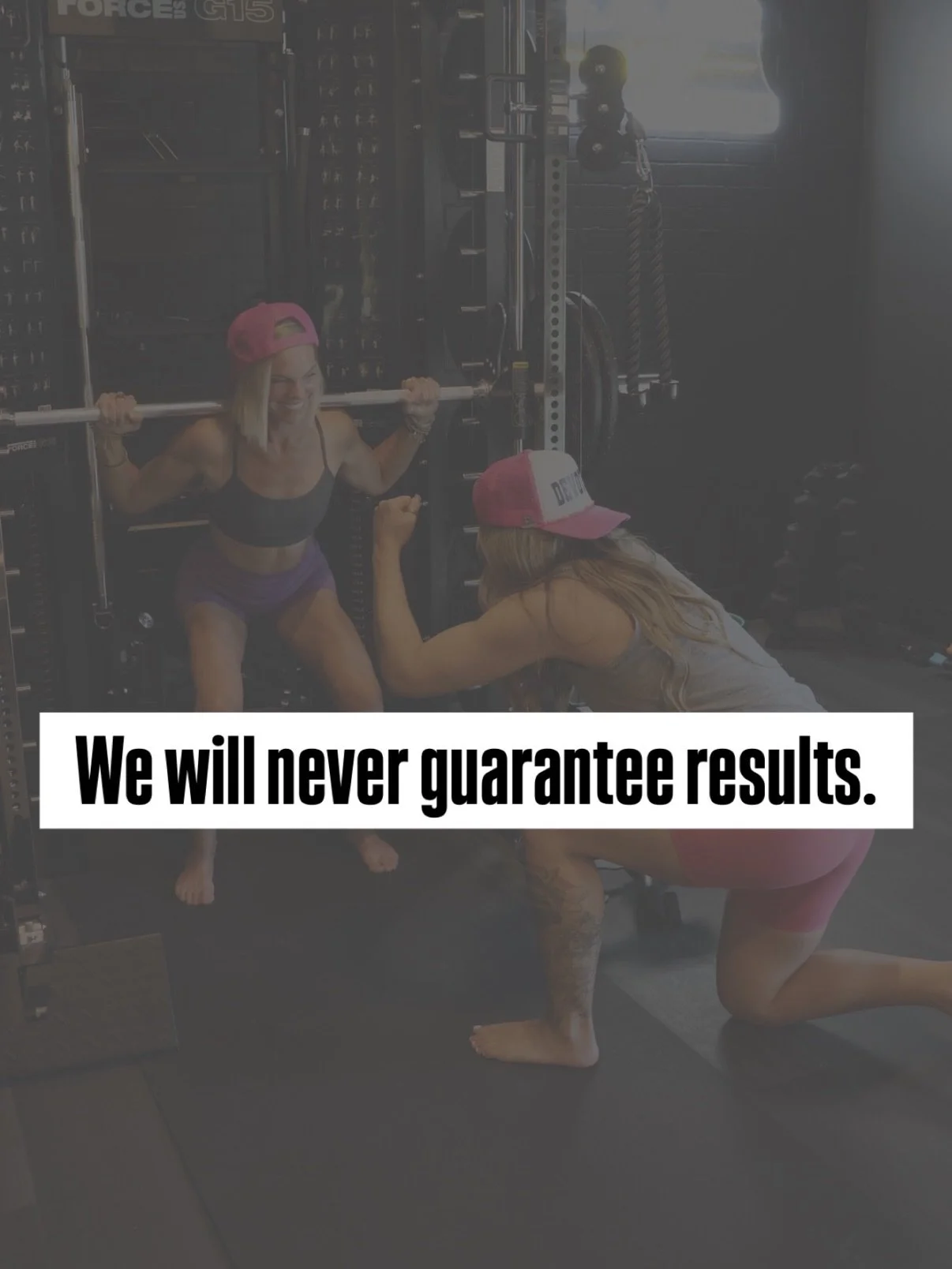 We will never guarantee &ldquo;results.&rdquo;

Because the results are not dictated by us.
They&rsquo;re dictated by you.

And we know&hellip; that&rsquo;s not what most people want to hear.

We&rsquo;ve been conditioned to believe there&rsquo;s a p