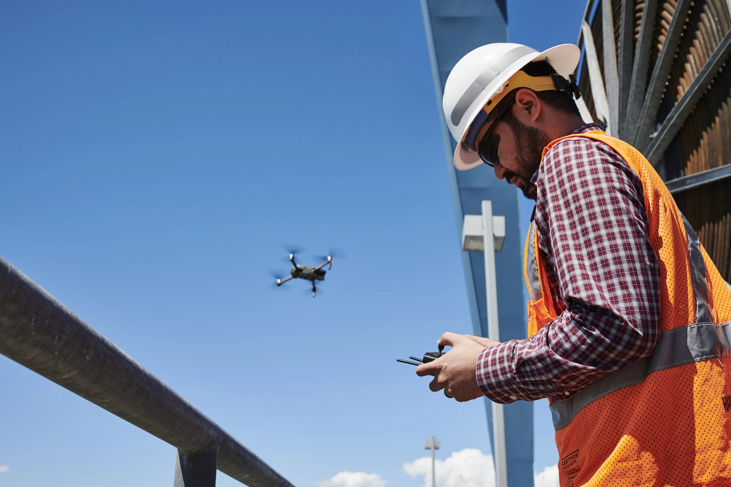 DJI Mavic 2 Enterprise in action.