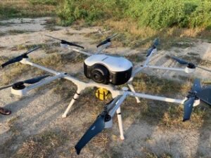 A drone recently was tested to transport medicines from St. Croix to St. Thomas.