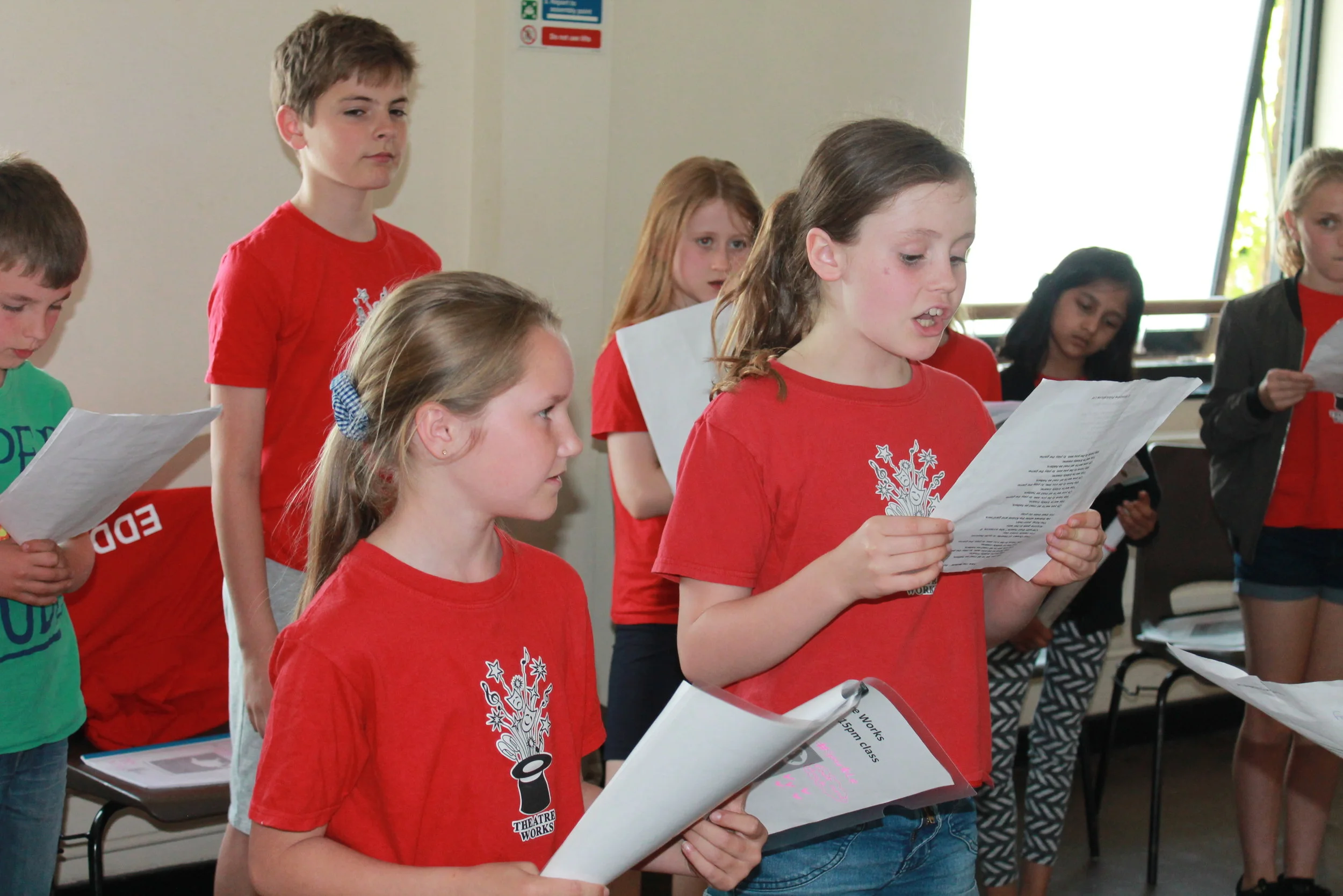 Cleves School: Monday after school drama and musical theatre group. Year groups 3 and 4