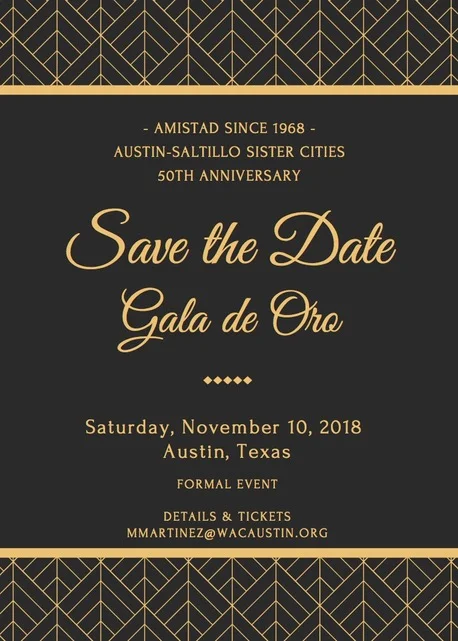 SAVE THE DATE: Gala de Oro