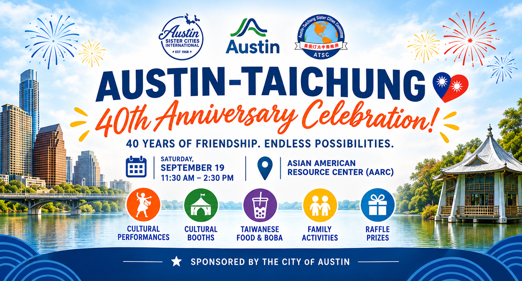 Austin-Taichung 40th Anniversary Celebration
