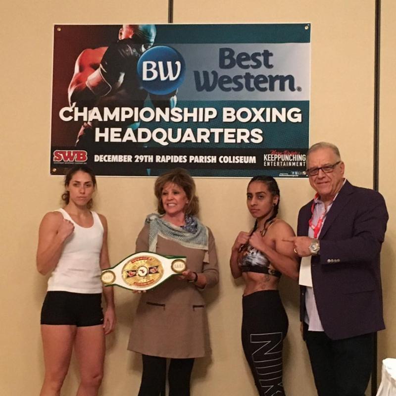 Selina Barrios and Lisa Porter Make Weight for NABF Lightweight Title