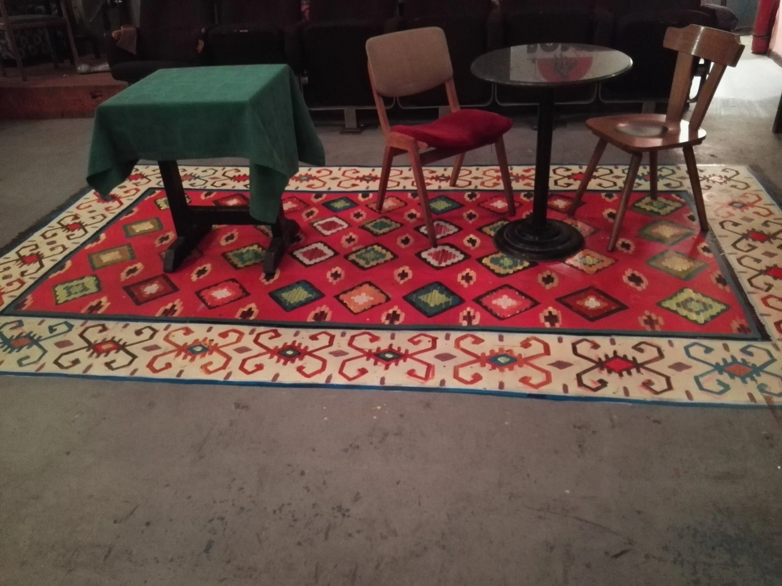   Bosanski cilim / 2017   Mural @Bosna cinema, Sarajevo, B&amp;H 