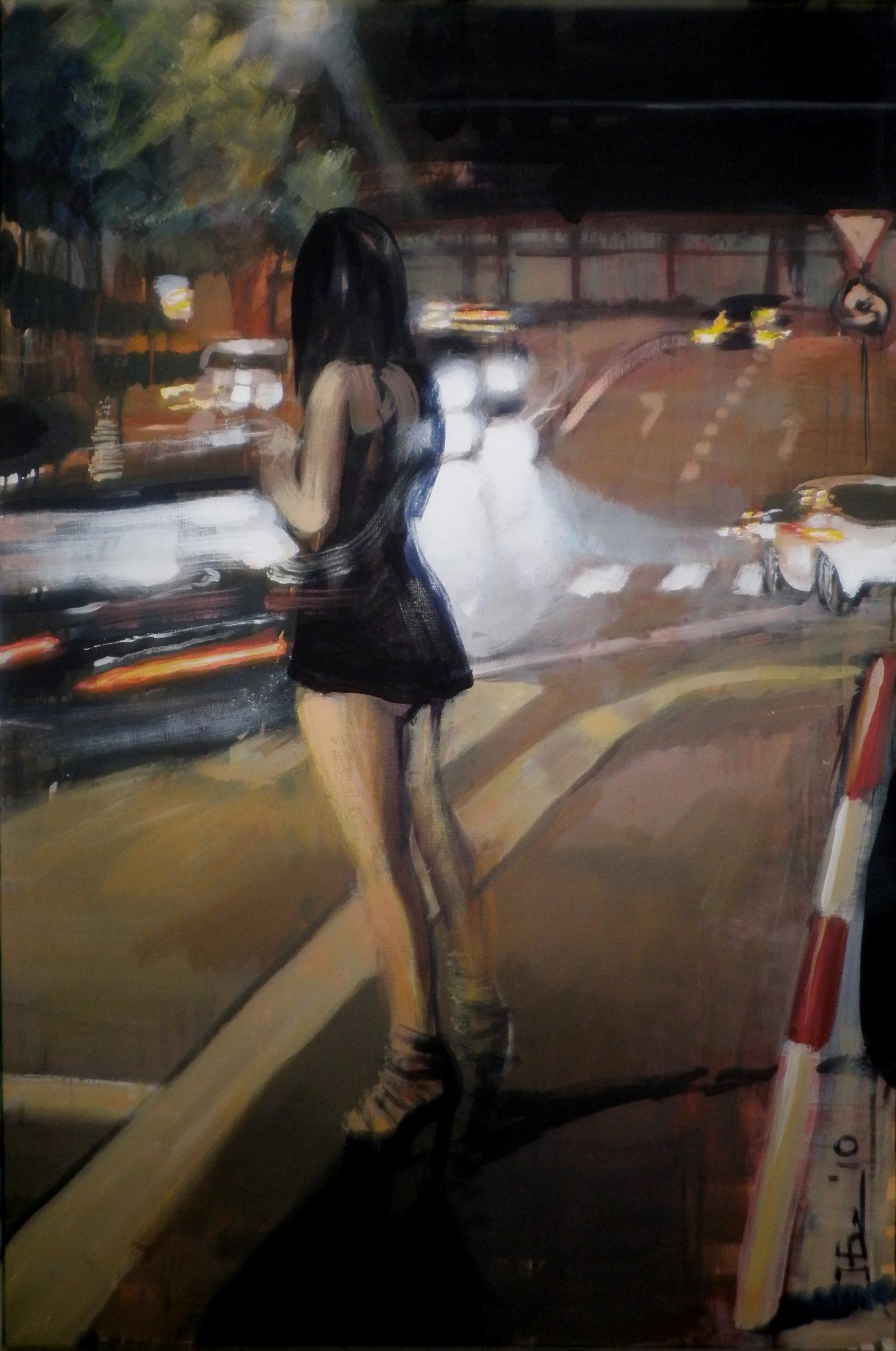 Night Lady, Laussanne, Swiss.JPG