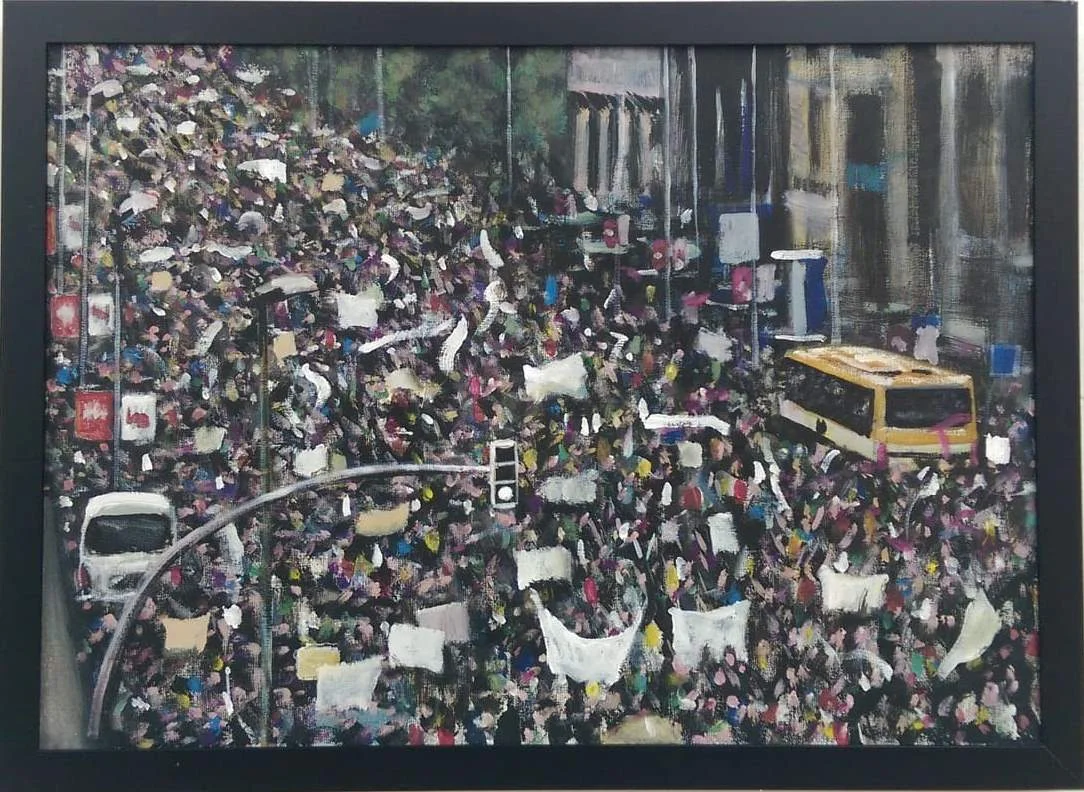  Blank Title, 80x60cm, 2017. 