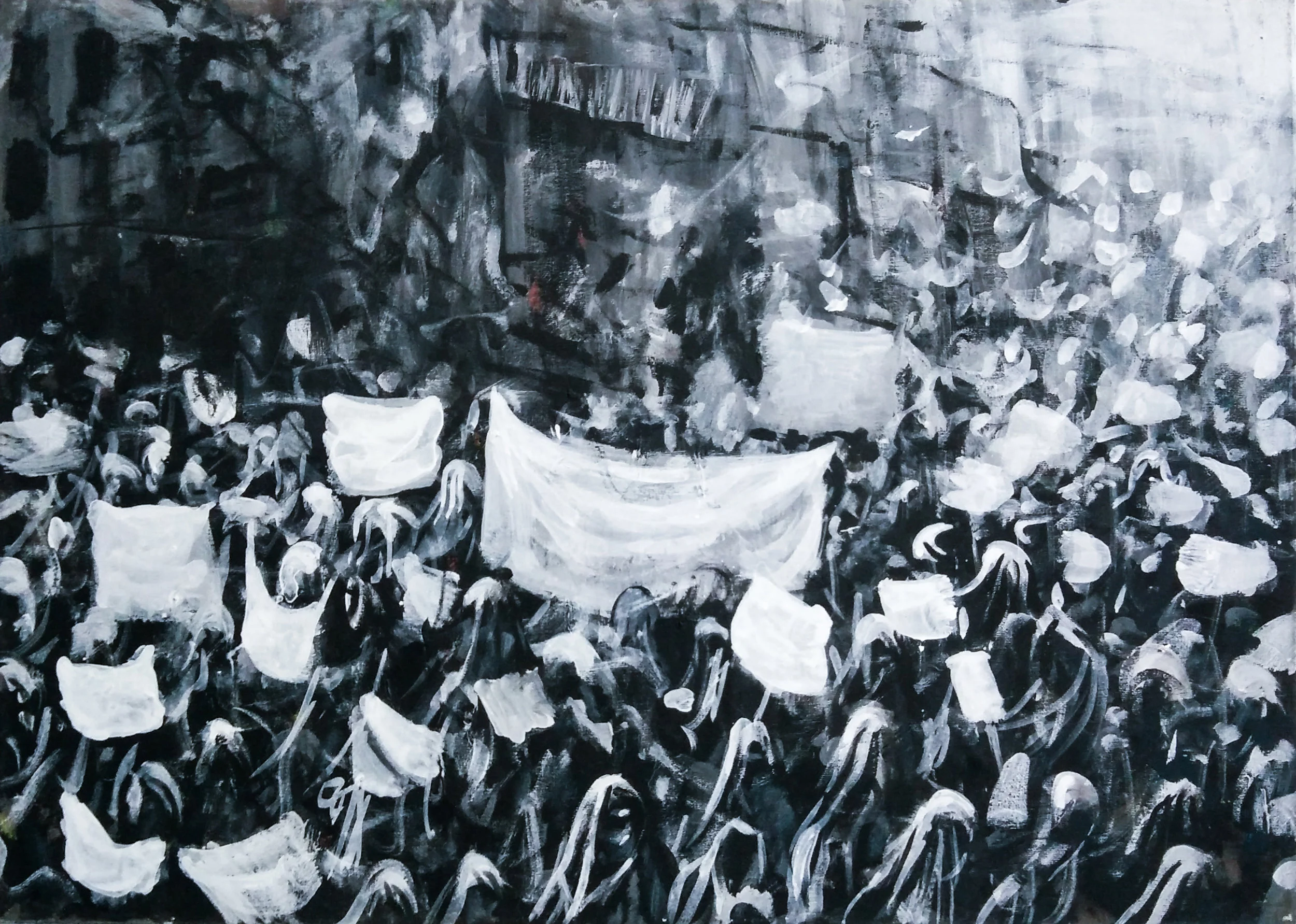  Blank Title, 50x70cm, 2017. 