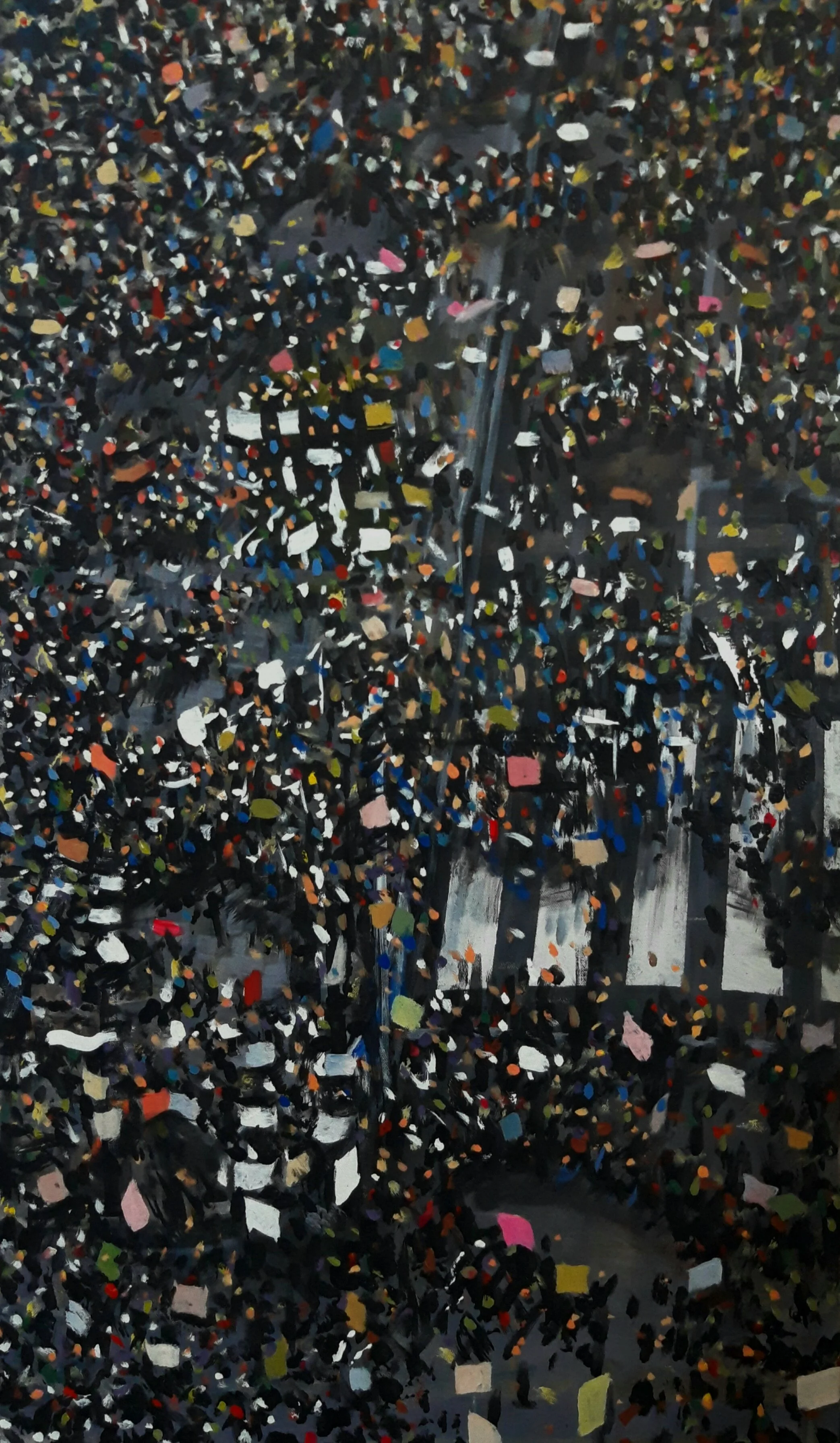  Blank Title, 100x56 cm, akril na platnu, 2020. 