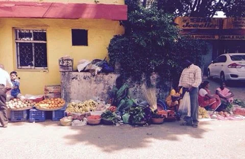 Chaudi Market Goa, India