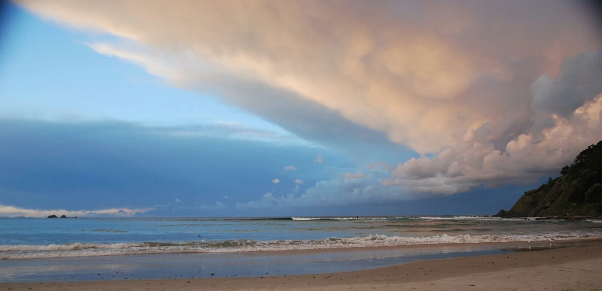 Broken Beach Byron Bay sunset- New South Wales, Australia