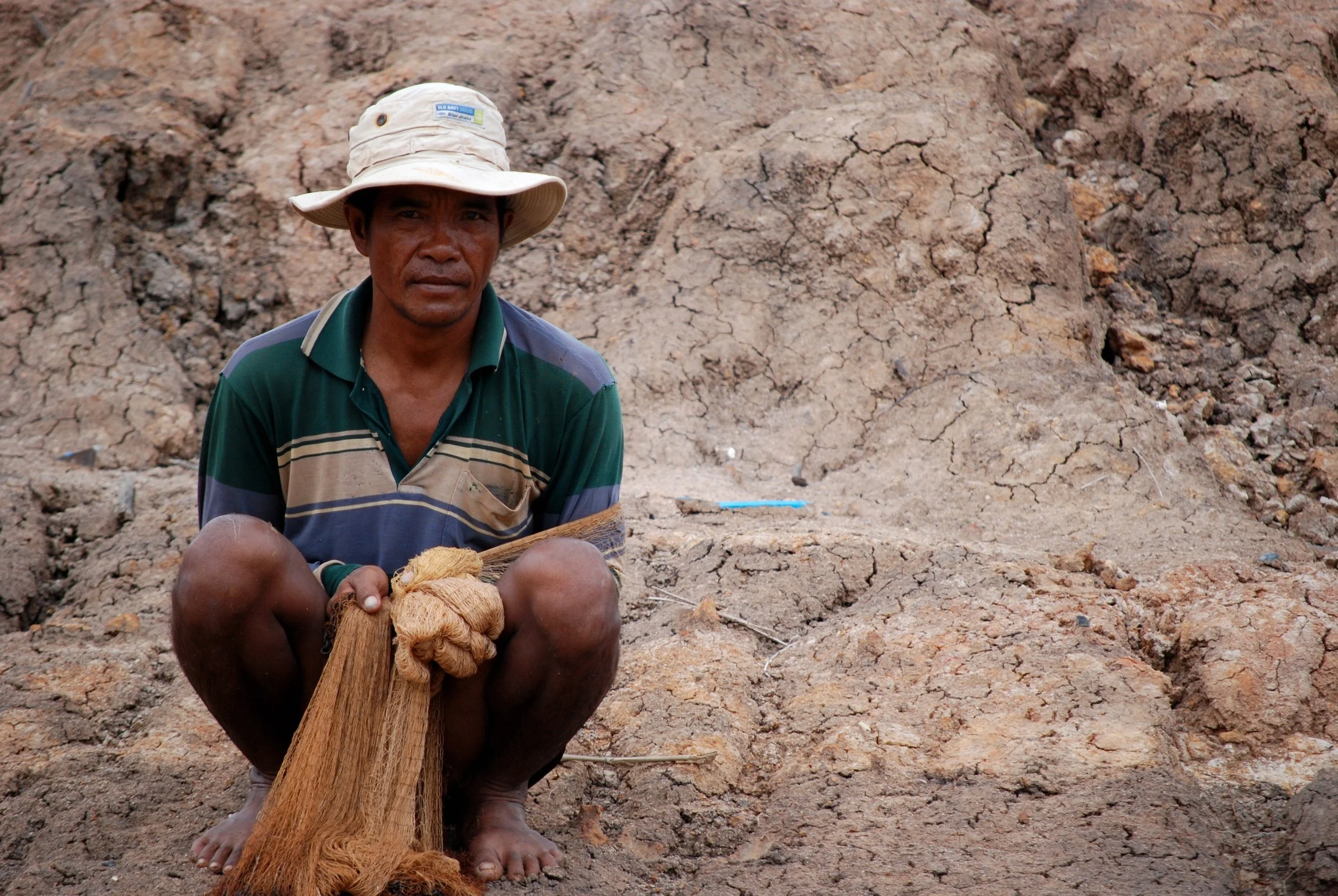 On the river, Cambodia