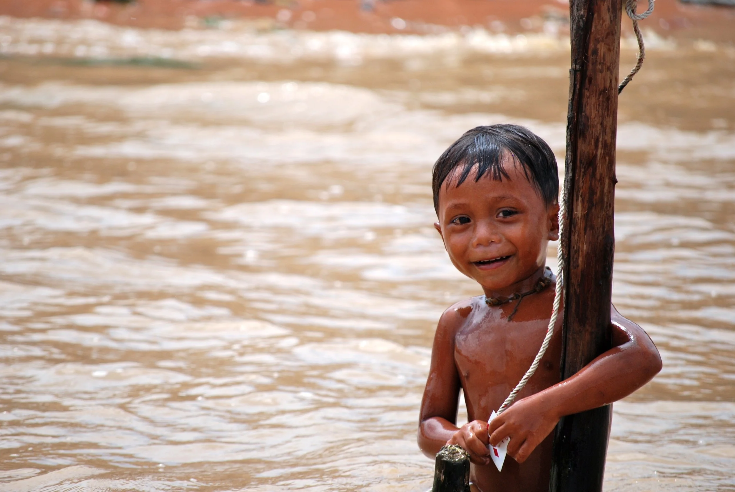 On the river - Cambodia