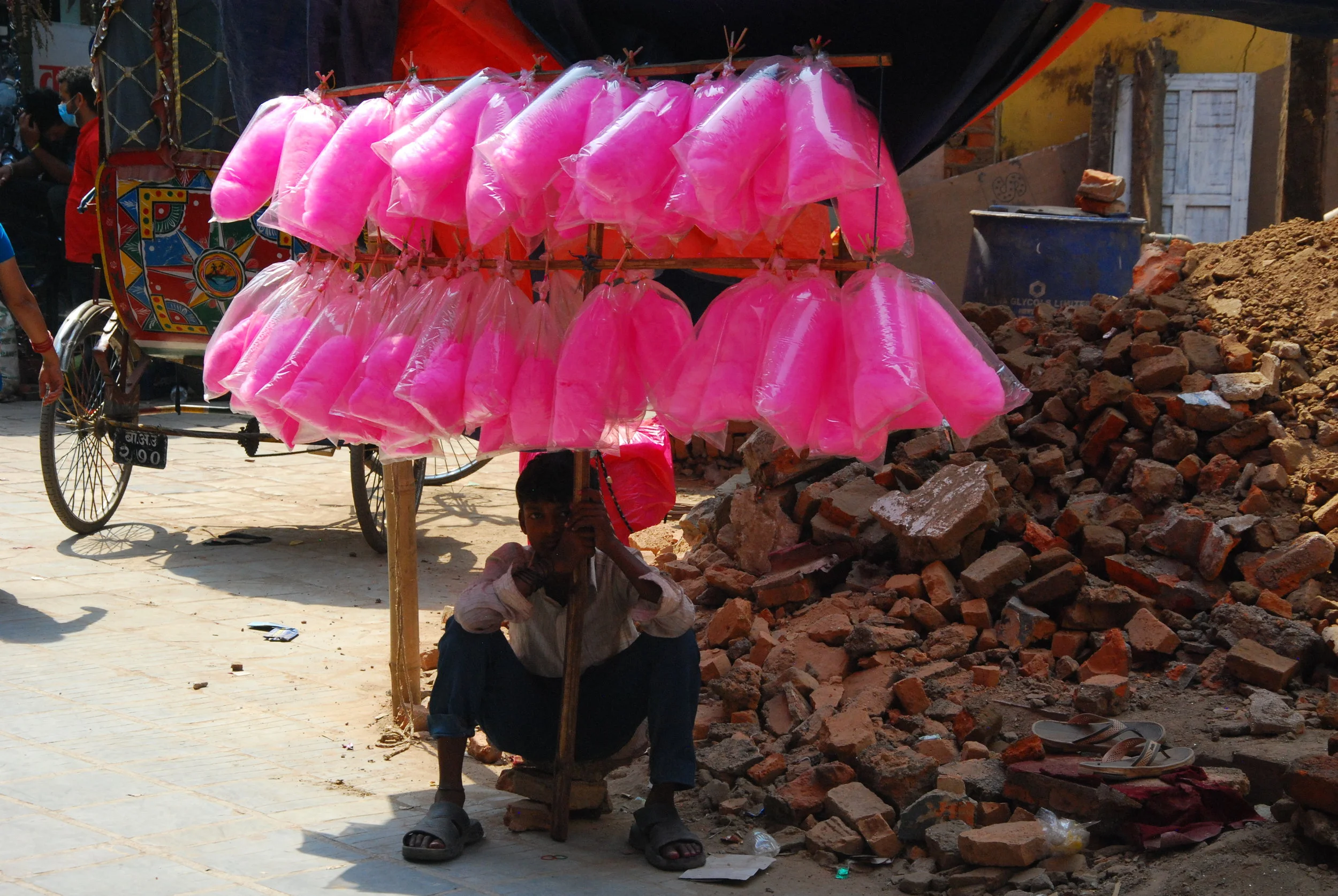  streets of Kathmandu, Nepal 