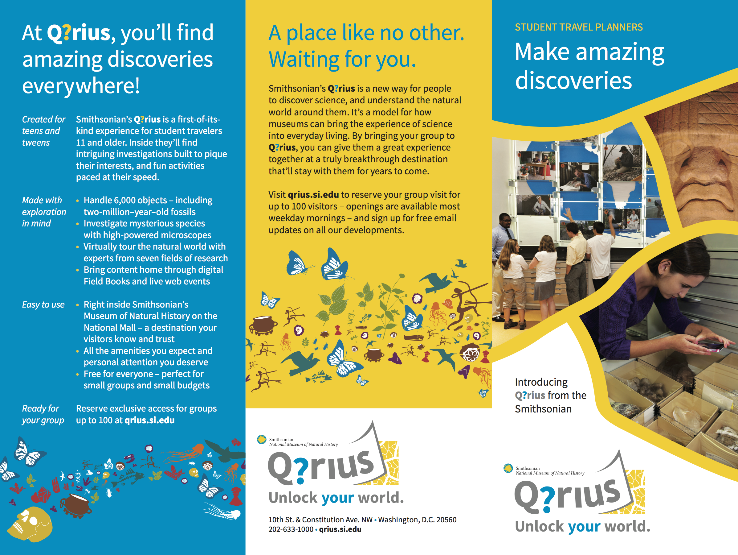 Tour operators brochure