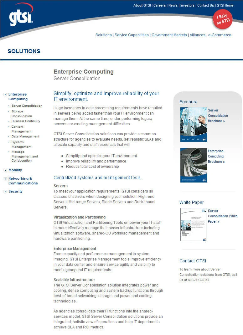 Sample Solution page