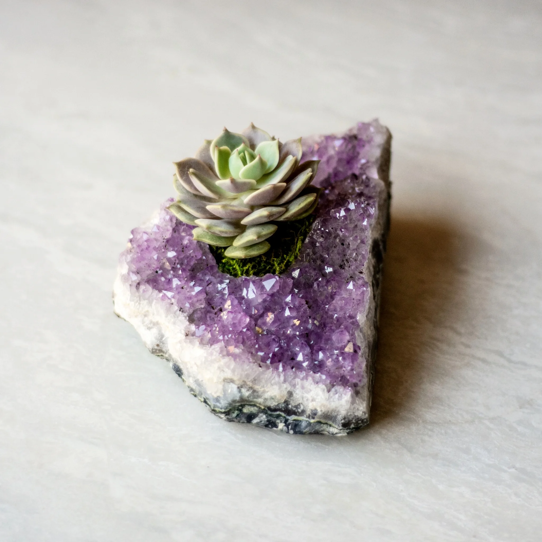 Amethyst is a powerful and protective crystal associated with finding highest truth and clarity. CROWN CHAKRAS