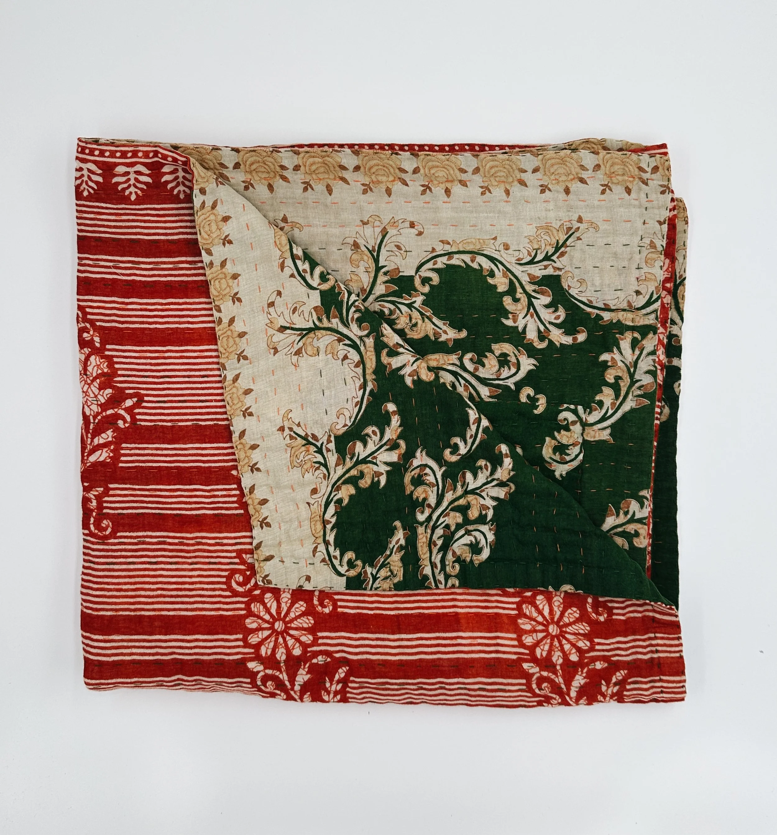 Kantha Throw Blanket #7