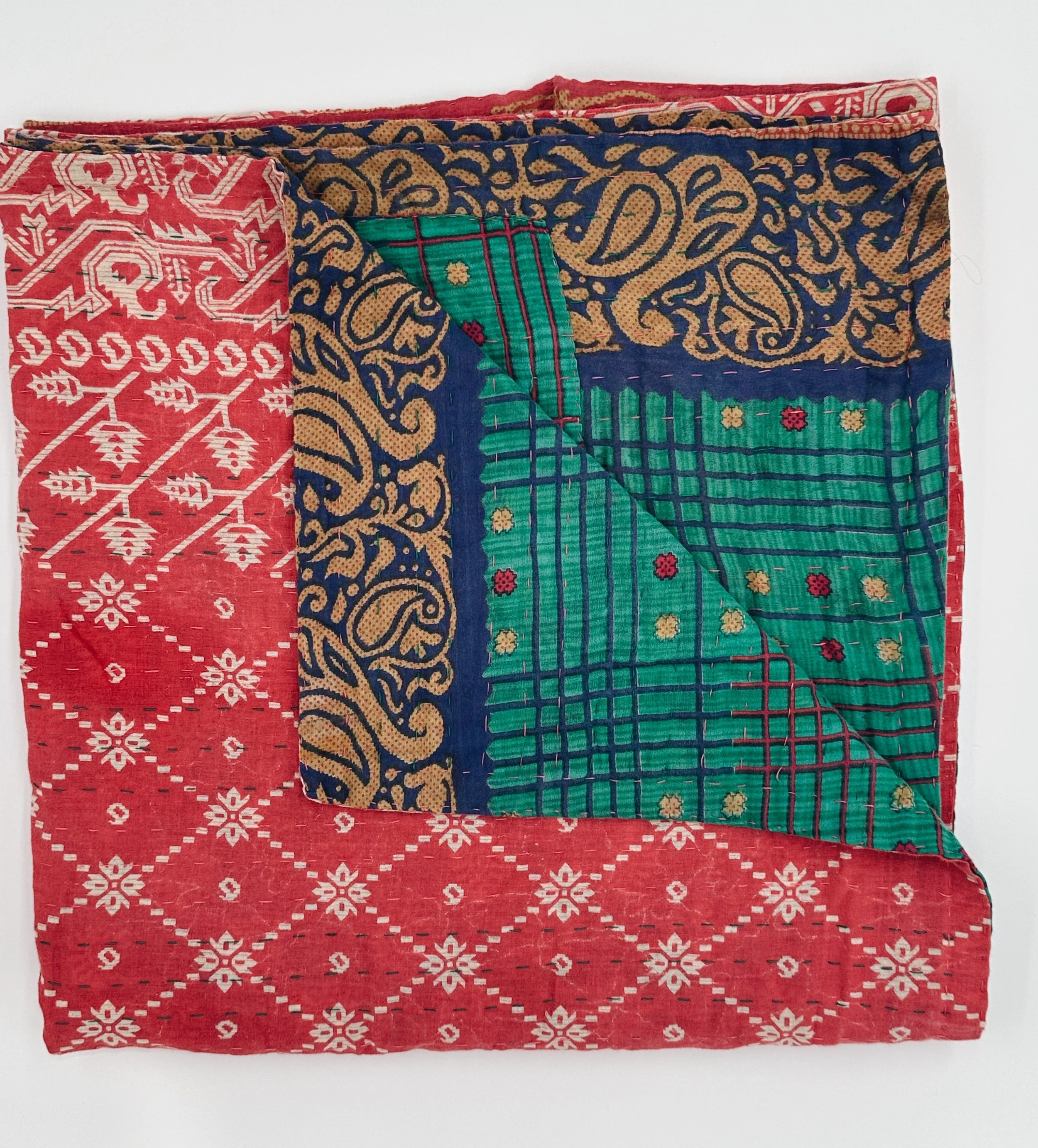 Kantha Throw Blanket #9