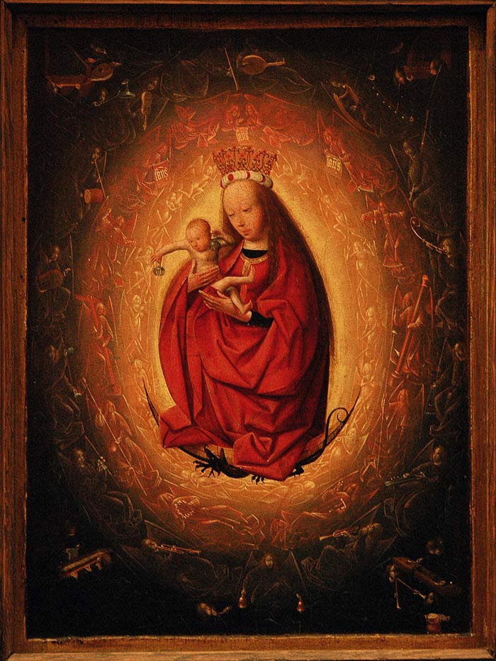 "The Glorification of the Virgin" - Geertgen tot Sint Jans - 1490-1495