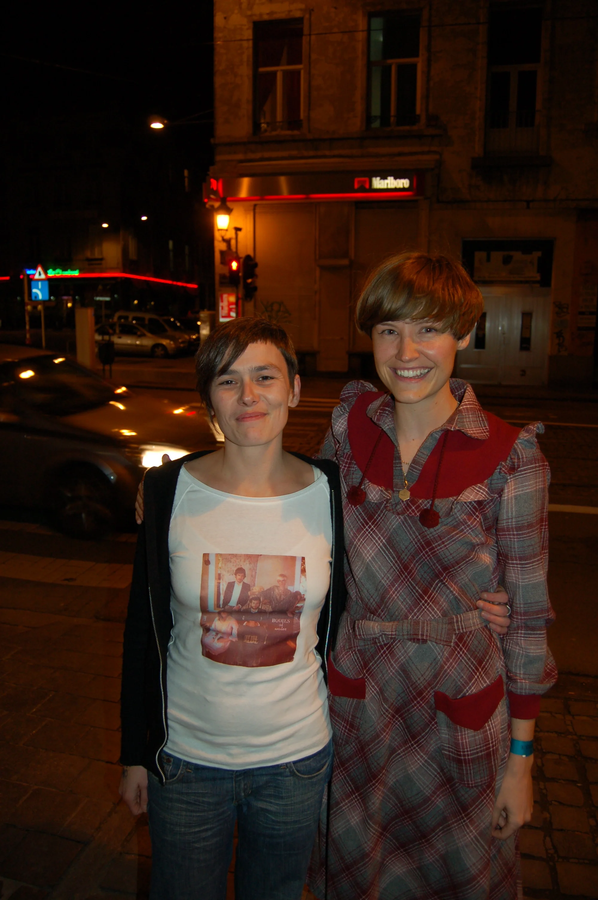 Brussels, with Fanny Chiarello.