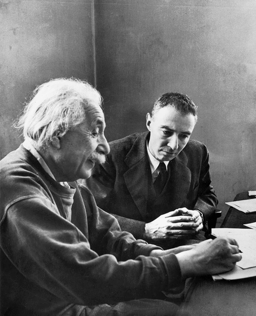 Einstein and Oppenheimer