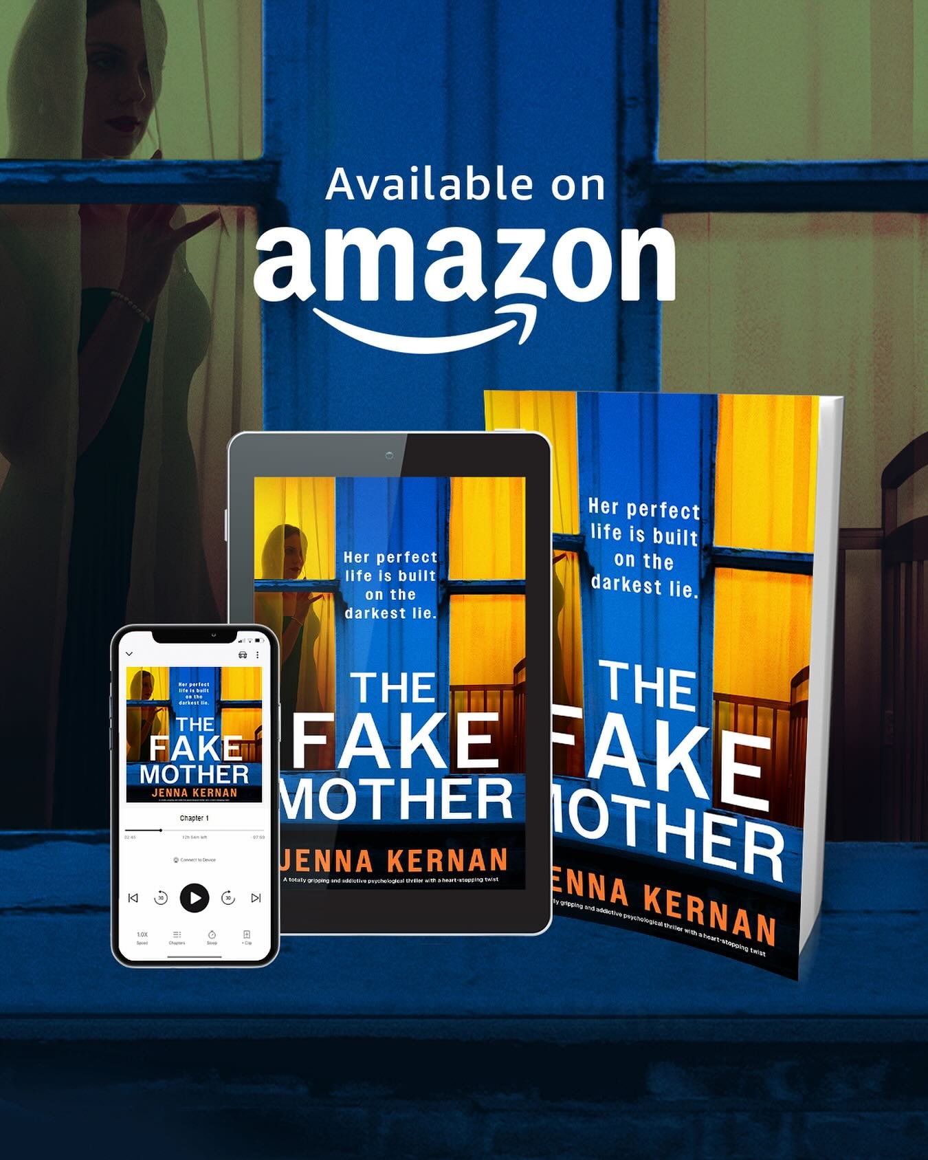 🔥The Fake Mother is out today!! 🔥#releaseday #writerslife #writersofinstagram #author #indieauthor #writingcommunity #booknerd #thrillerbooks