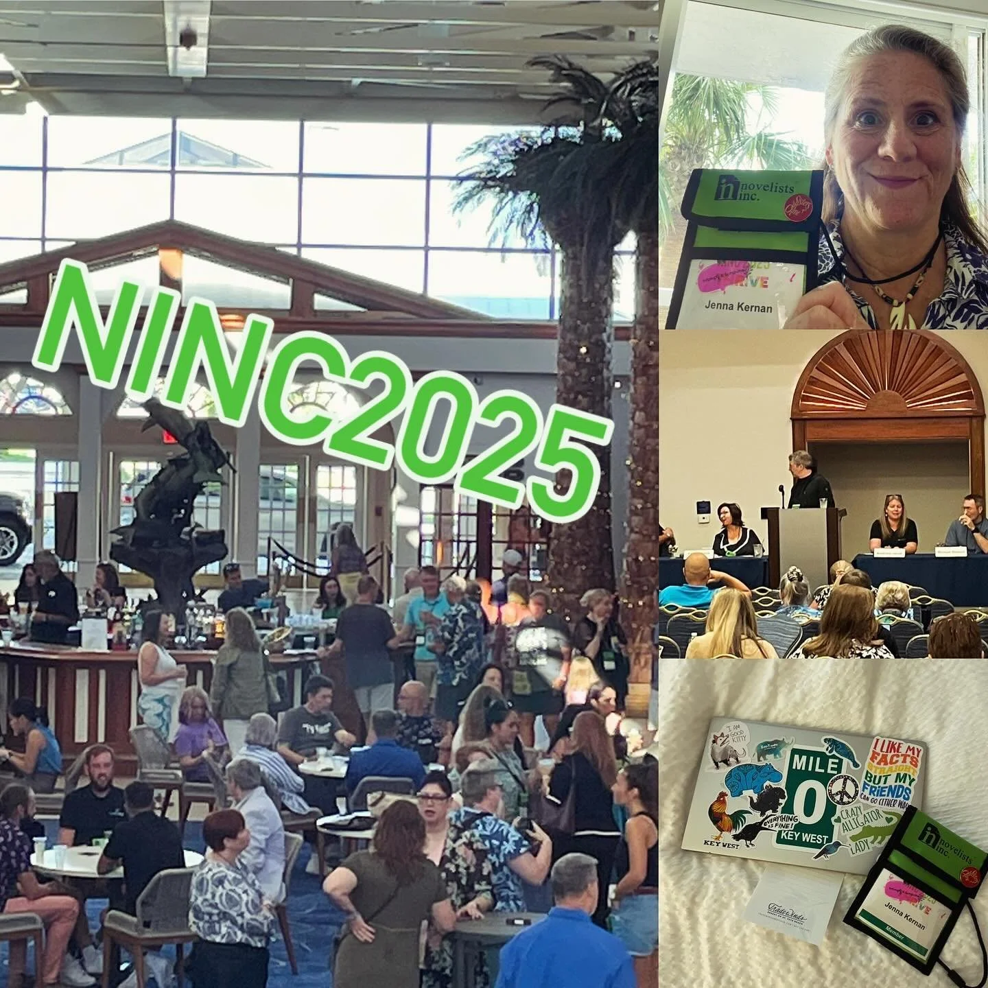 Another great day of workshops at #NINC25. Thought I was feeling rested this morning until I looked in the mirror and saw the bags under my eyes! 😱😱😱 Hopefully that means I&rsquo;m learning something! #writerslife #writersofinstagram #author #indi