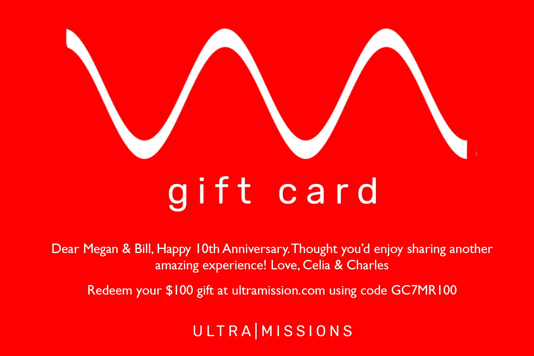 Ultramissions Gift Card — Ultramissions