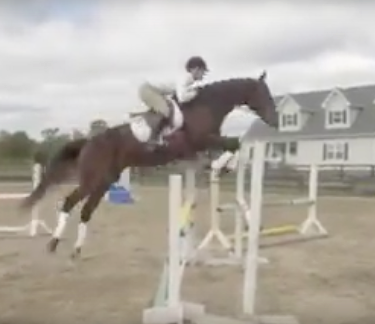 Riding/flying was way more fun than piano lessons!