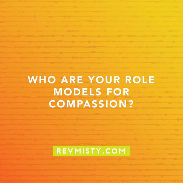 Who do you look to for a guide of compassion?