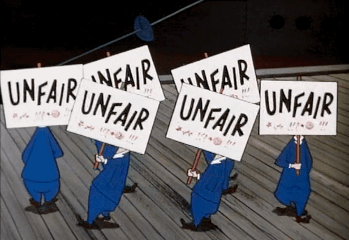 Judges protesting disclosure of complaints.