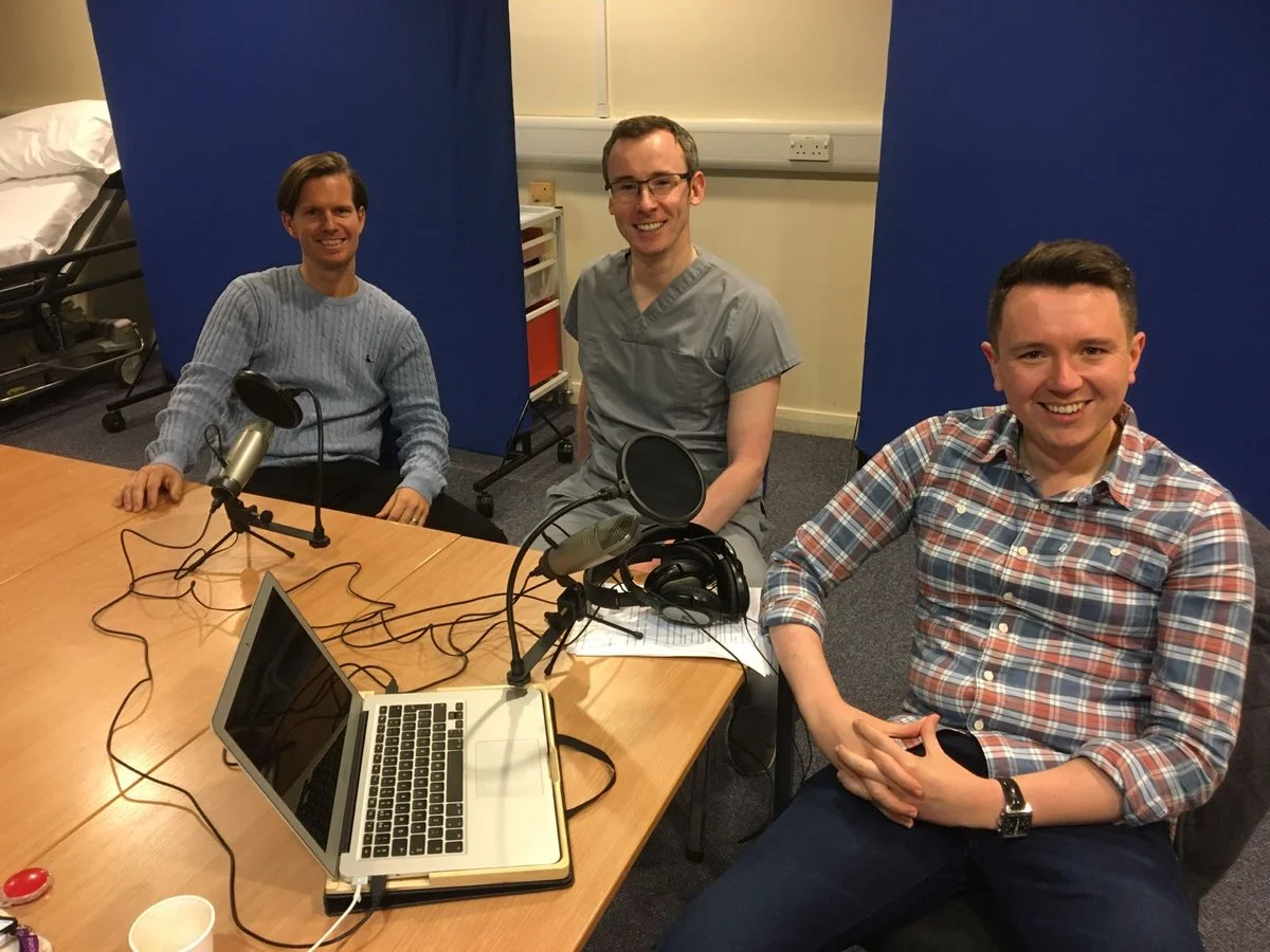 Jamie Thomas, Phil Dykes and Colin Gilhooley