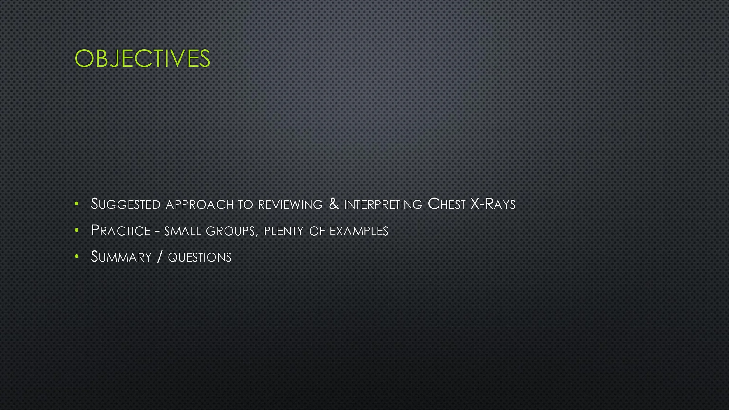 ABCDE of Chest XRay Use the RIPE Approach! — Take Aurally