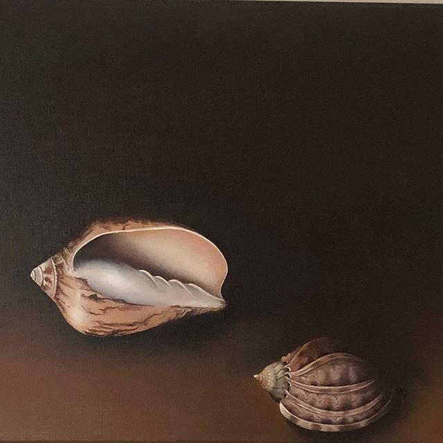 Two shells #paintingduringpandemic