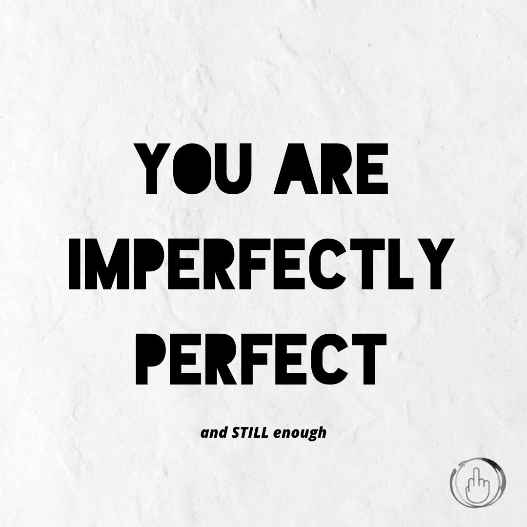 We want to leave you with powerful reminder for the next couple months as we take our little hiatus: ⁠
⁠
You are imperfectly perfect - and still enough. MORE than enough. You are incredible, worthy and deserving of love. WE LOVE YOU FAM 😍⁠
⁠
Today w