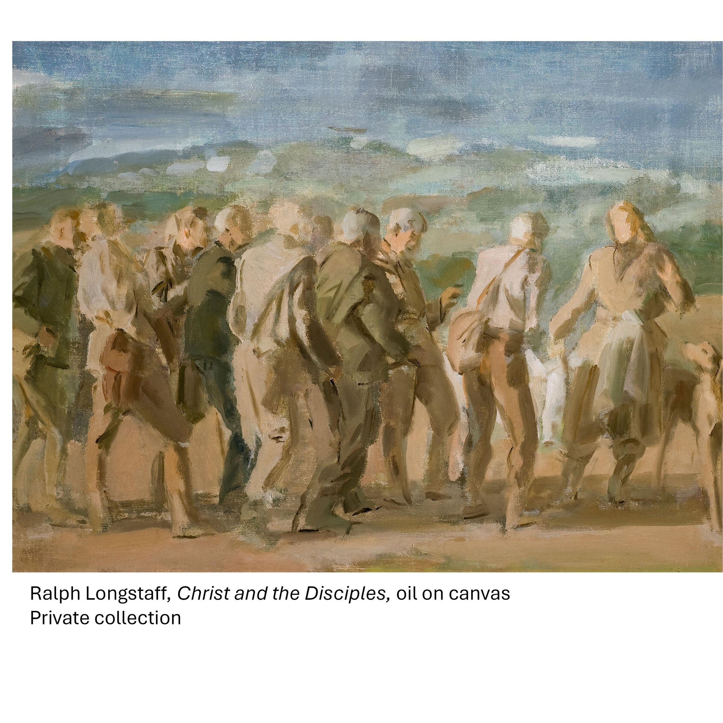 Ralph Longstaff, Christ and the Disiples.jpg