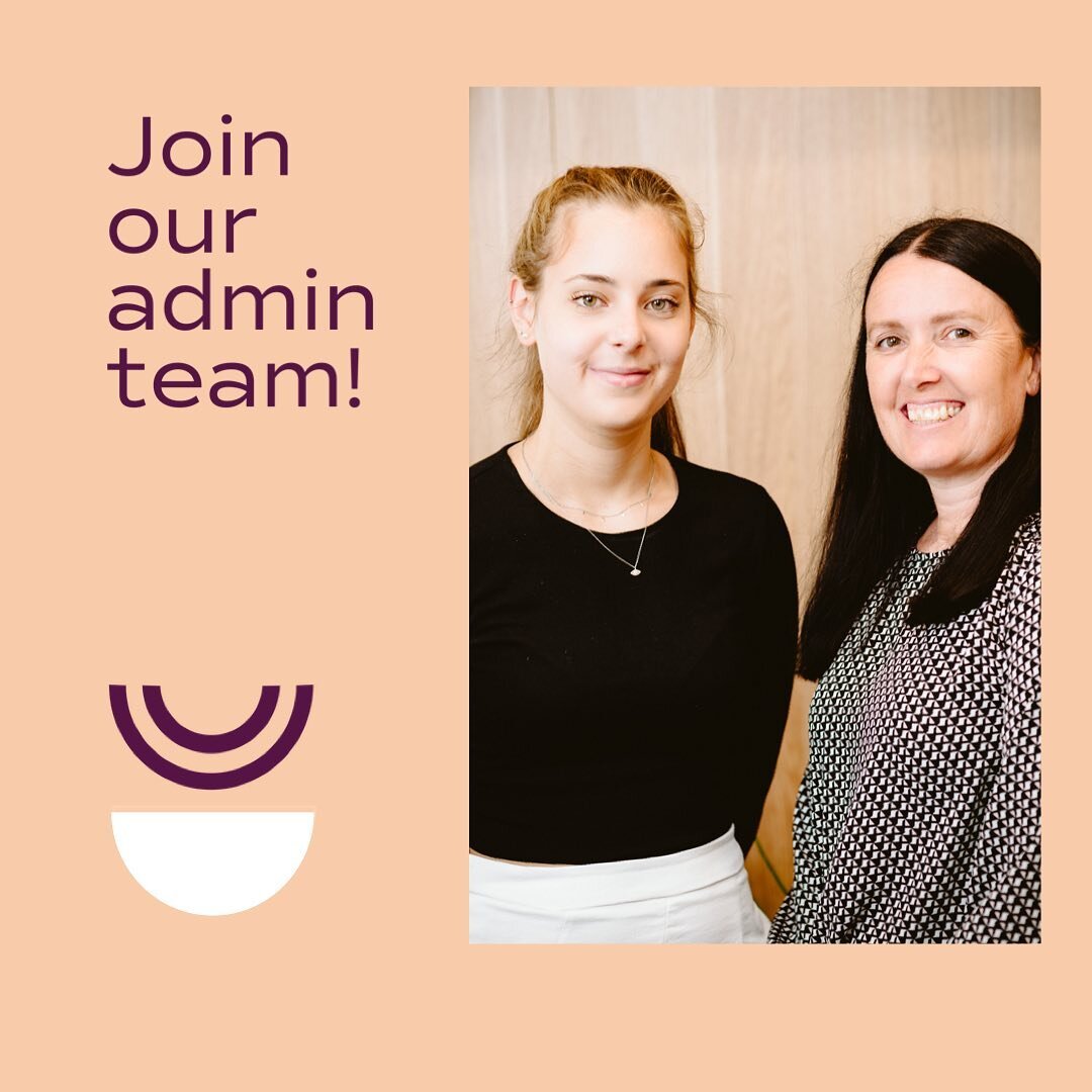 ATTN: We are hiring! 💫 

We are on the lookout for an admin superstar to join our amazing team and support our clinic front-of-house operations at our Pascoe Vale South and Essendon North clinics! 🌟 

👉If you, or if you know someone that would be 