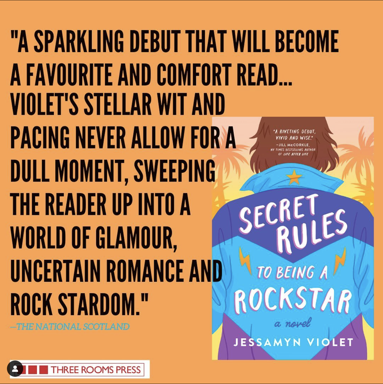 First Review of Secret Rules To Being a Rockstar in Scotland National