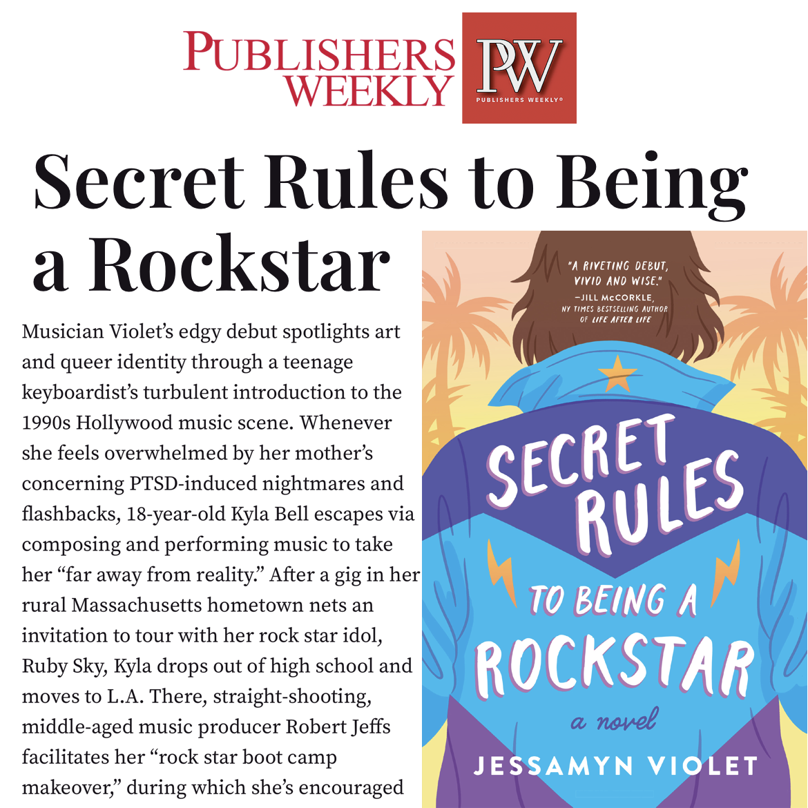 Review in Publishers Weekly